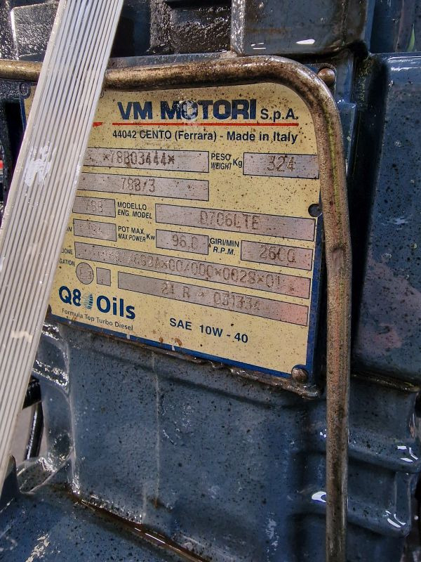 VM Motori D706LTE Engine (Plant) - Motor para Maquinaria de construcción: foto 2 VM Motori D706LTE Engine (Plant) - Motor para Maquinaria de construcción: foto 2