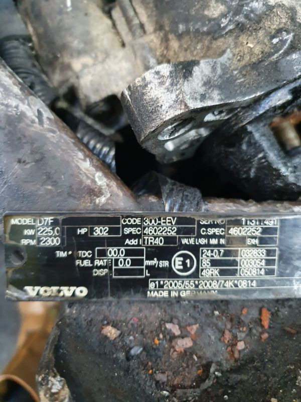 Volvo D7F - Motor para Camión: foto 2 Volvo D7F - Motor para Camión: foto 2