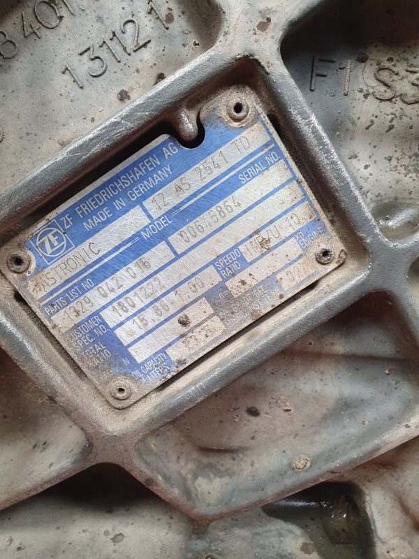 Caja de cambios ZF 12AS2541TD: foto 8