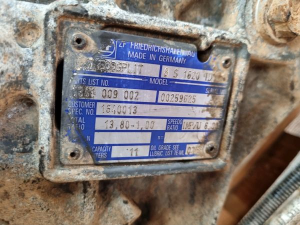 Caja de cambios ZF 8S1620TD Gearbox: foto 11