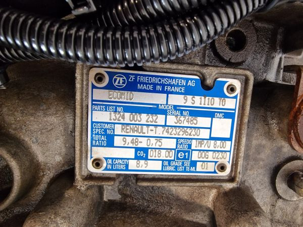 Caja de cambios ZF Ecomid 9S1110 TO Gearbox: foto 11