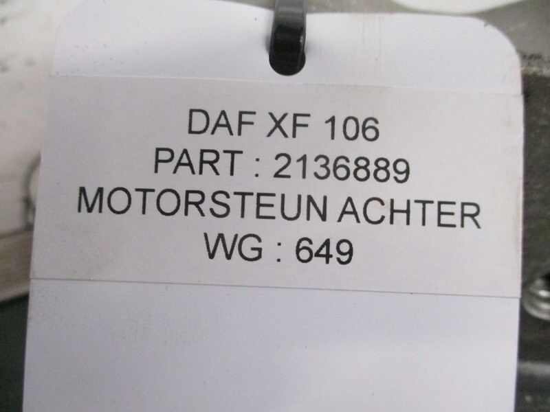DAF 2136889 Motor steun XF 106 Nieuwe R+L - Soporte motor para Camión: foto 3 DAF 2136889 Motor steun XF 106 Nieuwe R+L - Soporte motor para Camión: foto 3