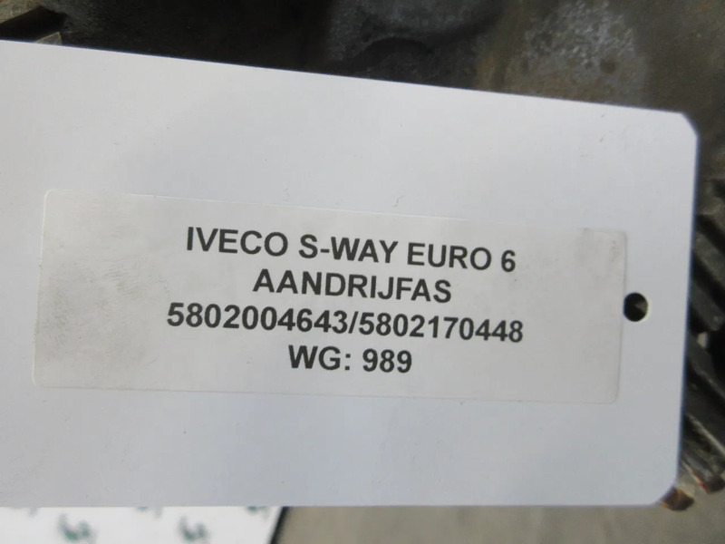 Iveco 5802004643 // 5802170448 AANDRIJFAS IVECO S WAY MODEL 2023 - Palier para Camión: foto 5 Iveco 5802004643 // 5802170448 AANDRIJFAS IVECO S WAY MODEL 2023 - Palier para Camión: foto 5