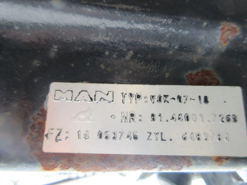 Eje delantero para Camión MAN 81.44001-7268 81.44001-7433 VOK 07-10 MAN TGS EURO 6: foto 19