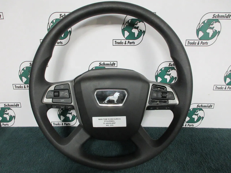 MAN 81.46430-6097 81.46430-0090 STUURWIEL MAN TGM 18.250 EURO 6 MODEL 2024 - Volante para Camión: foto 3 MAN 81.46430-6097 81.46430-0090 STUURWIEL MAN TGM 18.250 EURO 6 MODEL 2024 - Volante para Camión: foto 3