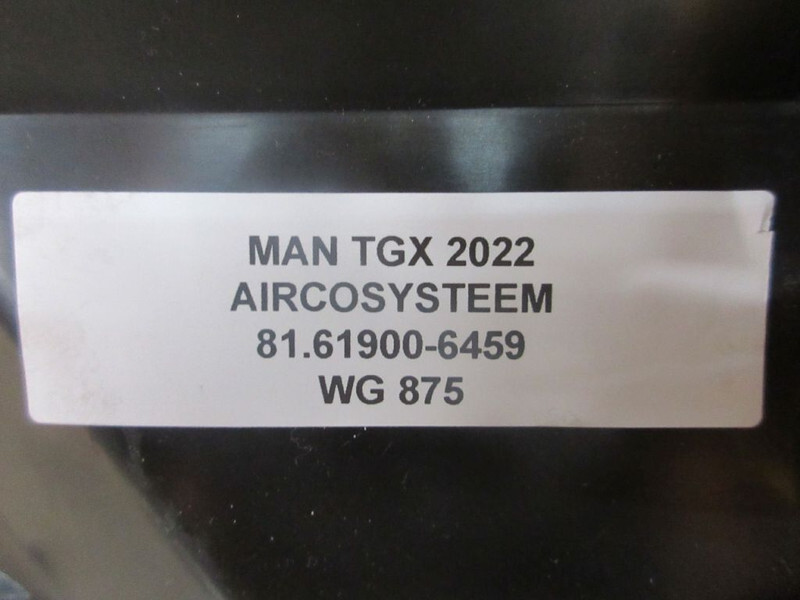Pieza de aire acondicionado para Camión MAN 81.61900-6459 KACHELHUIS MAN 18.510 EURO 6 MODEL 2022: foto 9