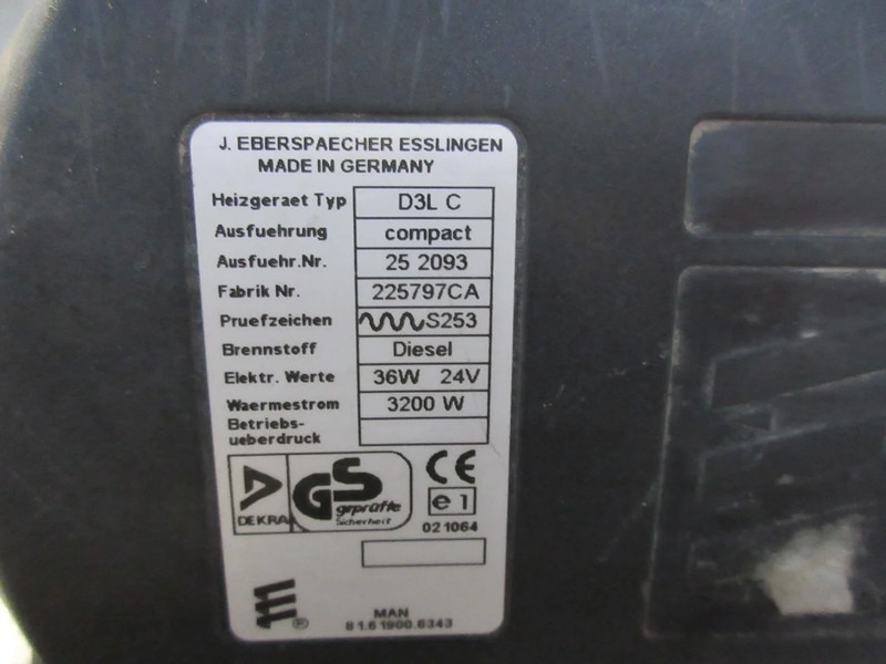 MAN STANDKACHEL 81.619006343 - Calefacción/ Ventilación para Camión: foto 5 MAN STANDKACHEL 81.619006343 - Calefacción/ Ventilación para Camión: foto 5