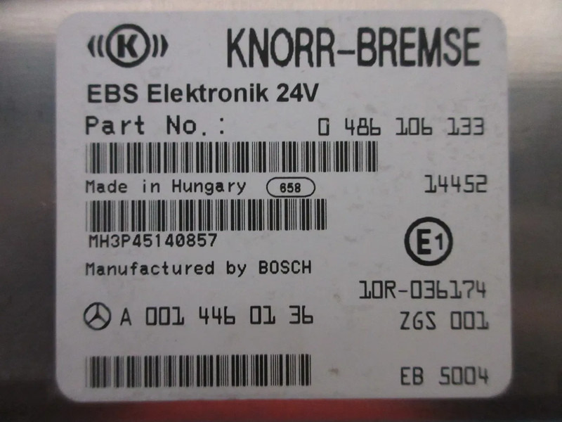 Mercedes-Benz A 001 446 01 36 // A 001 446 42 14 // A 001 446 84 14 EBS MODULEN - Sistema eléctrico para Camión: foto 5 Mercedes-Benz A 001 446 01 36 // A 001 446 42 14 // A 001 446 84 14 EBS MODULEN - Sistema eléctrico para Camión: foto 5