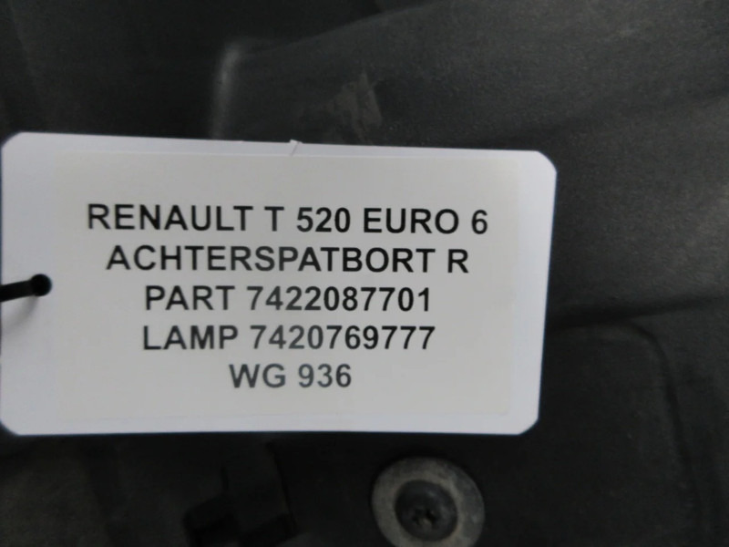 Renault 7422087701//7420769777//7422087703//742076995 SPATBORT T 520 EURO 6 R+L - Bastidor/ Chasis para Camión: foto 5 Renault 7422087701//7420769777//7422087703//742076995 SPATBORT T 520 EURO 6 R+L - Bastidor/ Chasis para Camión: foto 5