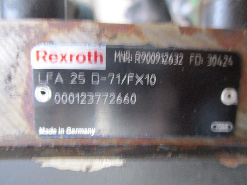 Rexroth LFA 16D-71/FX10 REXROTH HYDRODRIVE POMP DAF XF 106 EURO 6 4X4 - Hidráulica para Camión: foto 4 Rexroth LFA 16D-71/FX10 REXROTH HYDRODRIVE POMP DAF XF 106 EURO 6 4X4 - Hidráulica para Camión: foto 4