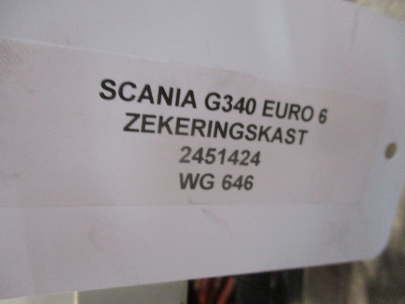 Scania 2451424 Zekering kast G340 Euro 6 - Sistema eléctrico para Camión: foto 3 Scania 2451424 Zekering kast G340 Euro 6 - Sistema eléctrico para Camión: foto 3
