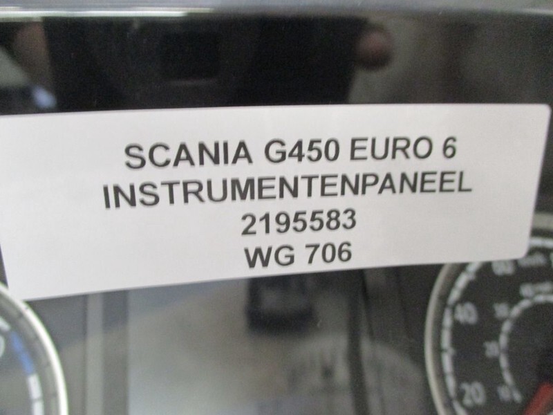 Scania G450 2195583 INSTRUMENTENPANEEL EURO 6 - Salpicadero para Camión: foto 3 Scania G450 2195583 INSTRUMENTENPANEEL EURO 6 - Salpicadero para Camión: foto 3