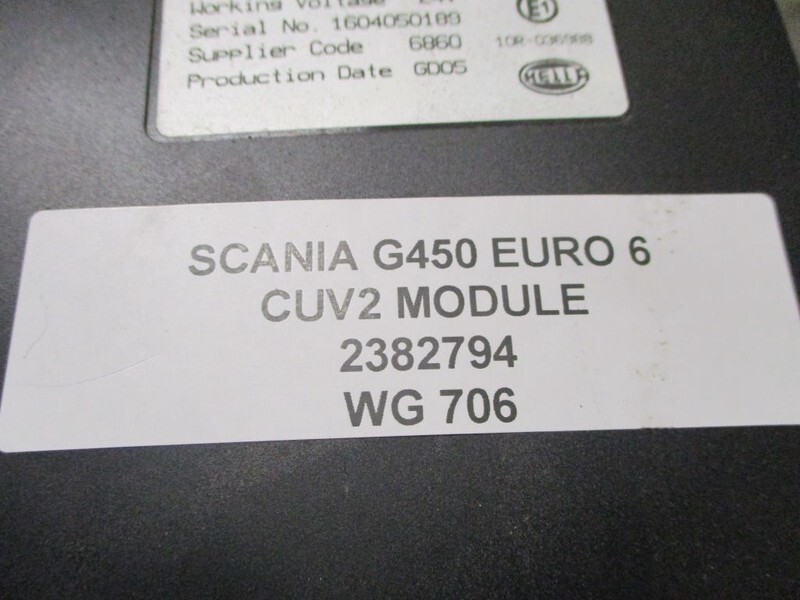 Scania G450 2382794 CUV2 MODULE EURO 6 - Sistema eléctrico para Camión: foto 3 Scania G450 2382794 CUV2 MODULE EURO 6 - Sistema eléctrico para Camión: foto 3