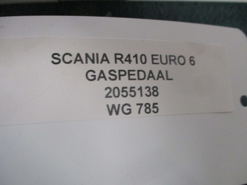 Scania R410 2055138 GASPEDAAL EURO 6 MODEL 2020 - Pedal para Camión: foto 2 Scania R410 2055138 GASPEDAAL EURO 6 MODEL 2020 - Pedal para Camión: foto 2