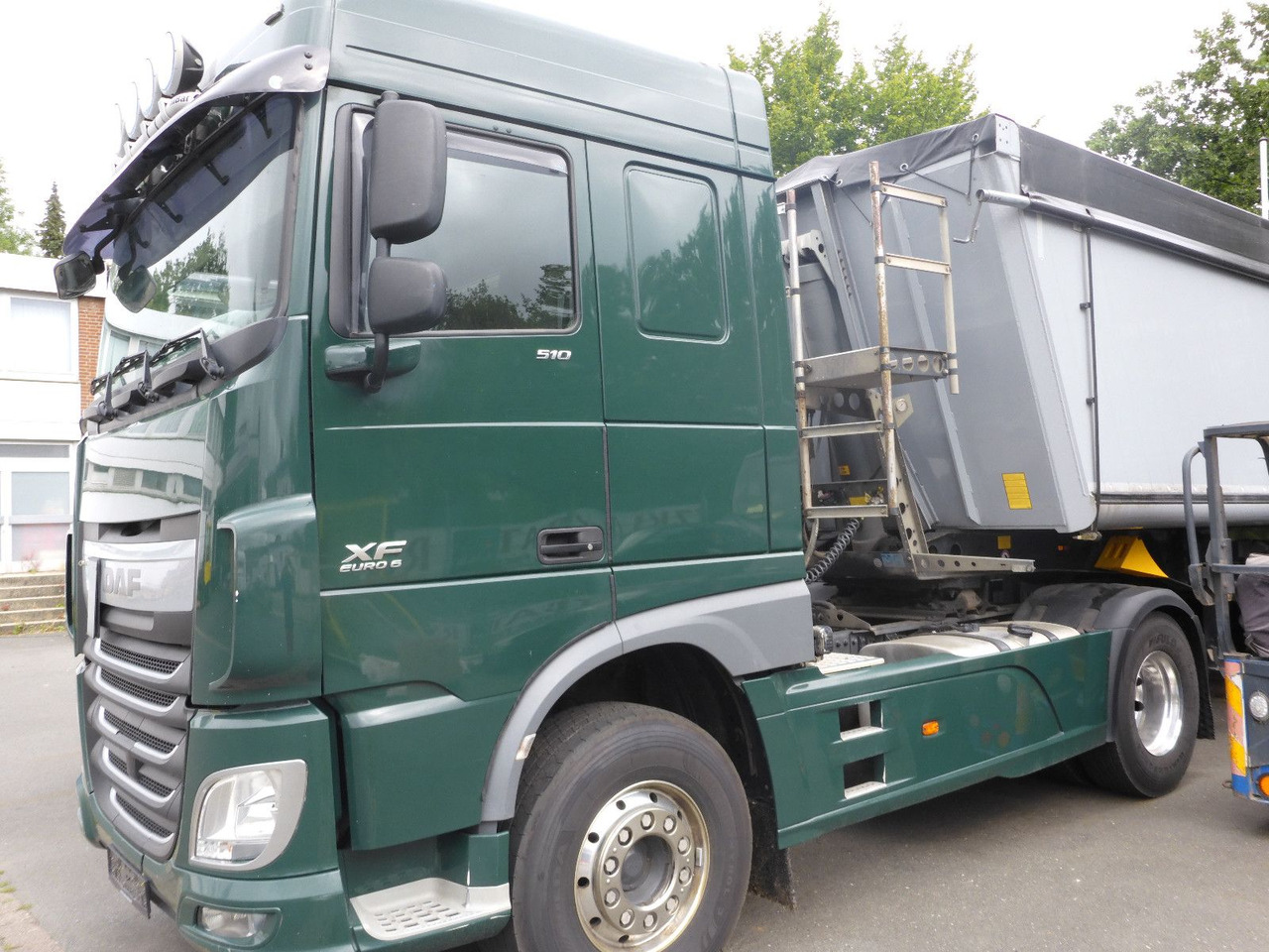 DAF 510 Top 1. Hd. + Kipphydraulik Alufelgen - Cabeza tractora: foto 1 DAF 510 Top 1. Hd. + Kipphydraulik Alufelgen - Cabeza tractora: foto 1