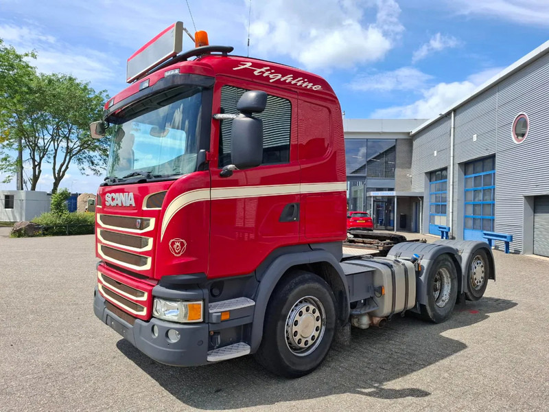 Scania G410 / 6X2 / HYDRAULICS / ONLY:398177 KM / FRIDGE / AUTOMATIC / EURO-6 / 2015 - Cabeza tractora: foto 1 Scania G410 / 6X2 / HYDRAULICS / ONLY:398177 KM / FRIDGE / AUTOMATIC / EURO-6 / 2015 - Cabeza tractora: foto 1