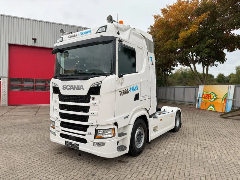 Scania NGS SUPER S500 / ENGINE RUNNING / ONLY:78277 KM / HYDRAULICS / FULL-AIR / LEATHER / FULL SPOILER / AUTOMATIC / EURO-6 / 2024 - Cabeza tractora: foto 1 Scania NGS SUPER S500 / ENGINE RUNNING / ONLY:78277 KM / HYDRAULICS / FULL-AIR / LEATHER / FULL SPOILER / AUTOMATIC / EURO-6 / 2024 - Cabeza tractora: foto 1