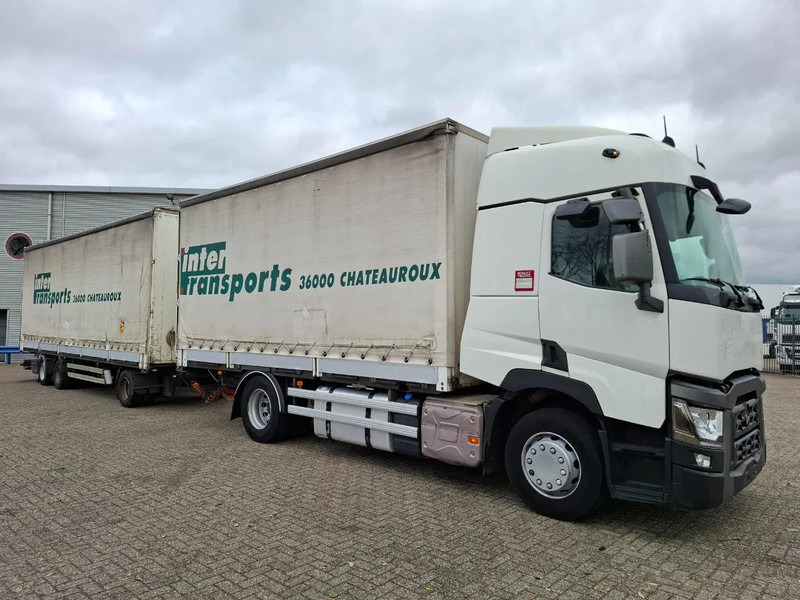 Renault T480 COMFORT / DOUBLE TANK / TIR LINE / TUV:30-03-2026 / THROUGH LOADING SYSTEM / LWDS / AUTOMATIC / EURO-6 / 2017 - Camión lona: foto 2 Renault T480 COMFORT / DOUBLE TANK / TIR LINE / TUV:30-03-2026 / THROUGH LOADING SYSTEM / LWDS / AUTOMATIC / EURO-6 / 2017 - Camión lona: foto 2