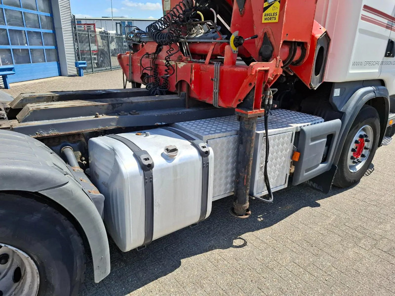 Leasing para Scania 124G-420 / RETARDER / PALFINGER PK32080 / DOUBLE TANK / AIRCO / GOOD CONDITION / MANUAL / EURO-3 / 2004 Scania 124G-420 / RETARDER / PALFINGER PK32080 / DOUBLE TANK / AIRCO / GOOD CONDITION / MANUAL / EURO-3 / 2004: foto 14