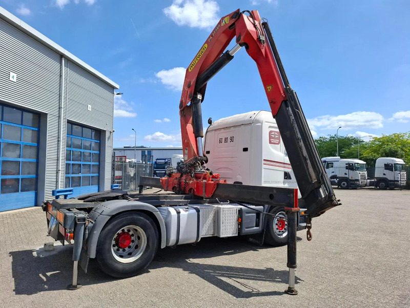 Leasing para Scania 124G-420 / RETARDER / PALFINGER PK32080 / DOUBLE TANK / AIRCO / GOOD CONDITION / MANUAL / EURO-3 / 2004 Scania 124G-420 / RETARDER / PALFINGER PK32080 / DOUBLE TANK / AIRCO / GOOD CONDITION / MANUAL / EURO-3 / 2004: foto 9