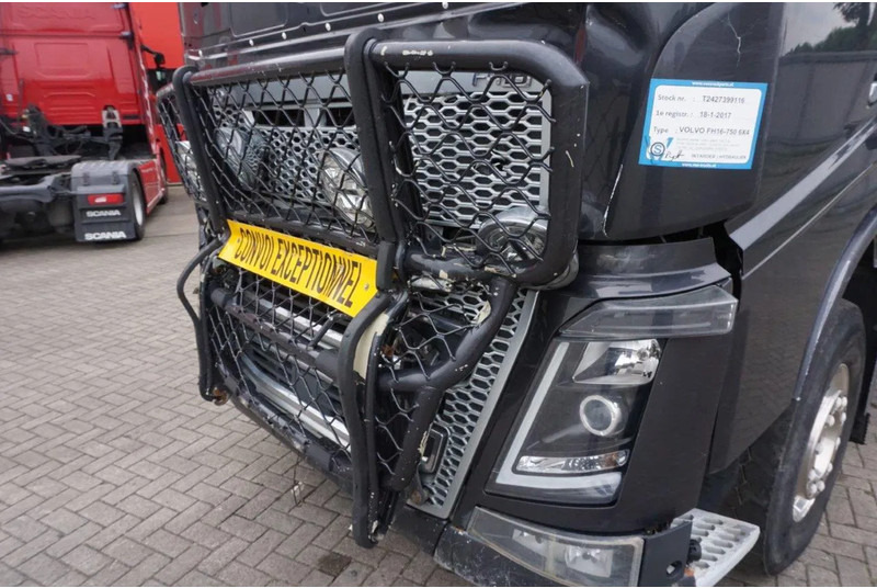 Camión forestal, Camión grúa Volvo FH16-750 / ENGINE RUNNING / 6x4 / RETARDER / BIG AXLE / VEB+ / PALFINGER FD250 / EURO-6 / 2016: foto 10