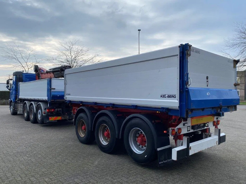 Camión grúa Volvo FH4-500 / HMF 3220K-RC / REMOTE / ROTATOR / 3SIDE TIPPER / DYNAMIC STEERING / ONLY:302623 KM / AUTOMATIC / EURO-6 / 2017: foto 13