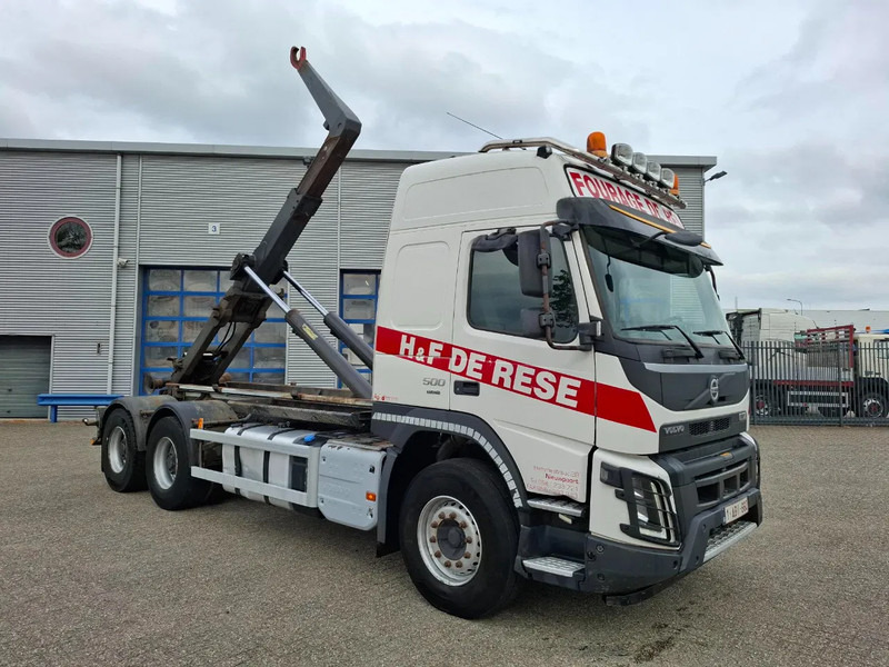 Volvo FMX4-500 / 6X4 / VEB+ / 2XBIG AXLE / AJK 25 TON HOOK / FULL STEEL / TUV:14-01-2026 / LWDS / AUTOMATIC / EURO-6 / 2016 - Camión multibasculante: foto 3 Volvo FMX4-500 / 6X4 / VEB+ / 2XBIG AXLE / AJK 25 TON HOOK / FULL STEEL / TUV:14-01-2026 / LWDS / AUTOMATIC / EURO-6 / 2016 - Camión multibasculante: foto 3