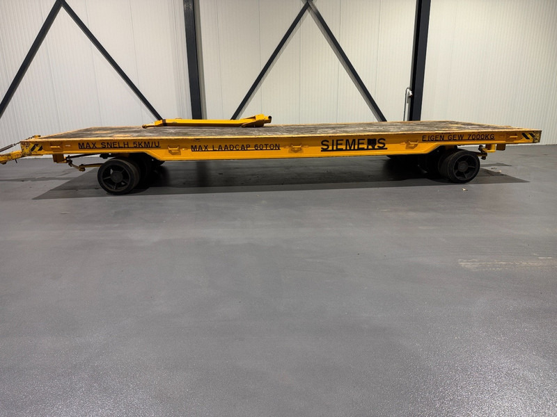 Buiscar Industrial Drawbar Trailer 60 Tons 4-8 - Remolque plataforma/ Caja abierta: foto 2 Buiscar Industrial Drawbar Trailer 60 Tons 4-8 - Remolque plataforma/ Caja abierta: foto 2