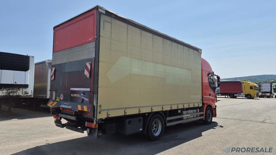 IVECO STRALIS AS 190S42 EURO 6 - valník s plachtou + hydraulické čelo - Camión lona: foto 3 IVECO STRALIS AS 190S42 EURO 6 - valník s plachtou + hydraulické čelo - Camión lona: foto 3