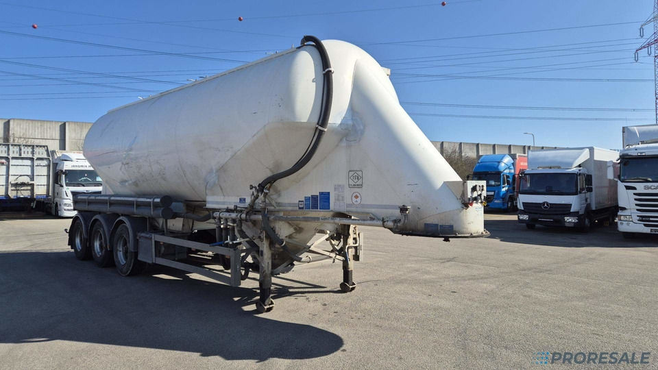 OSTATNÍ FELDBINDER EUT 40.3 SILOCISTERNA - 2 komory - 40 m3 - Semirremolque silo: foto 1 OSTATNÍ FELDBINDER EUT 40.3 SILOCISTERNA - 2 komory - 40 m3 - Semirremolque silo: foto 1