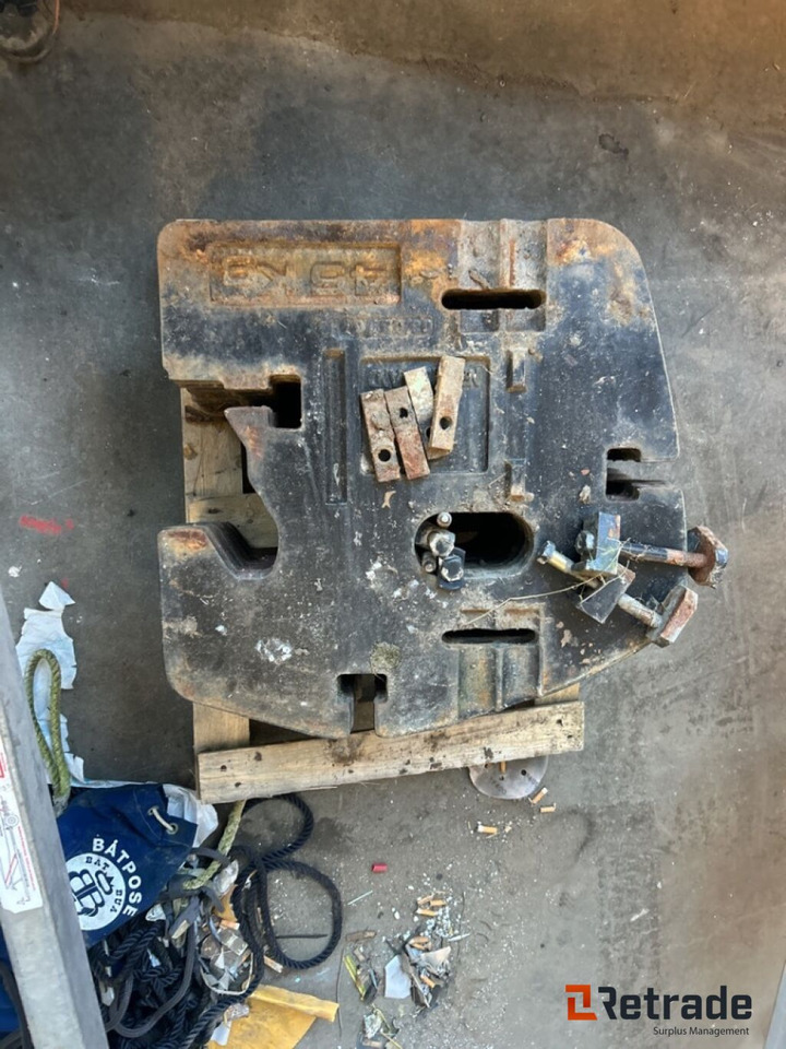 10 stk Front vekter til traktor - Contrapeso: foto 1 10 stk Front vekter til traktor - Contrapeso: foto 1