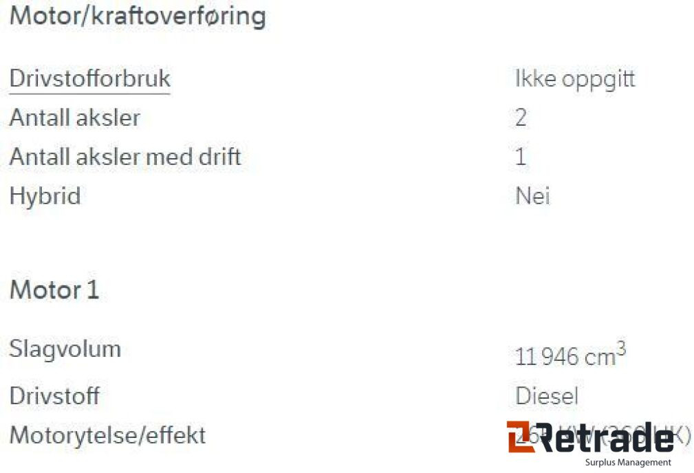 Leasing para  2011 mod. MB ACTROS 1836 4x2 KRANBIL 2011 mod. MB ACTROS 1836 4x2 KRANBIL: foto 21