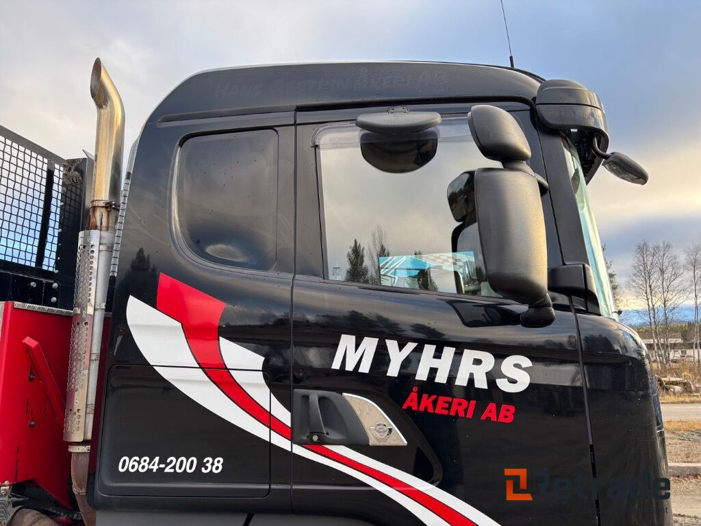 Camión volquete, Remolque multilift/ Portacontenedores de cadenas Kassettbilsekipage Scania R730 8X4: foto 9