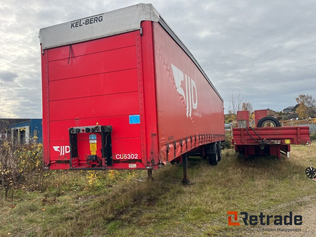 Lastbiltrailer KELBERG D500V- 7100 lukket trailer. - Semirremolque lona: foto 2 Lastbiltrailer KELBERG D500V- 7100 lukket trailer. - Semirremolque lona: foto 2