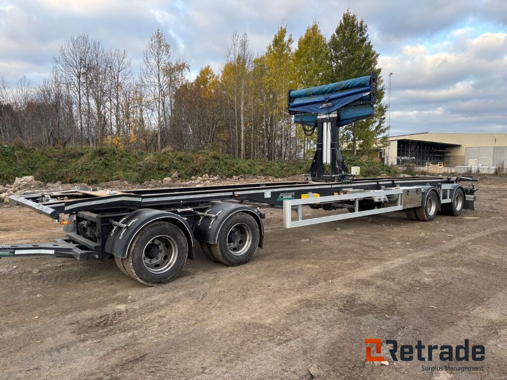 Lastväxlarvagn Hakarps 12-20 - 2024 38ton - Remolque multilift/ Portacontenedores de cadenas: foto 3 Lastväxlarvagn Hakarps 12-20 - 2024 38ton - Remolque multilift/ Portacontenedores de cadenas: foto 3