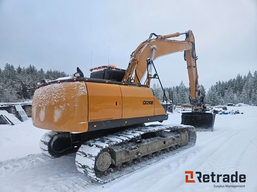 Maquinaria de construcción Grävmaskin Case CX210B: foto 6 Maquinaria de construcción Grävmaskin Case CX210B: foto 6