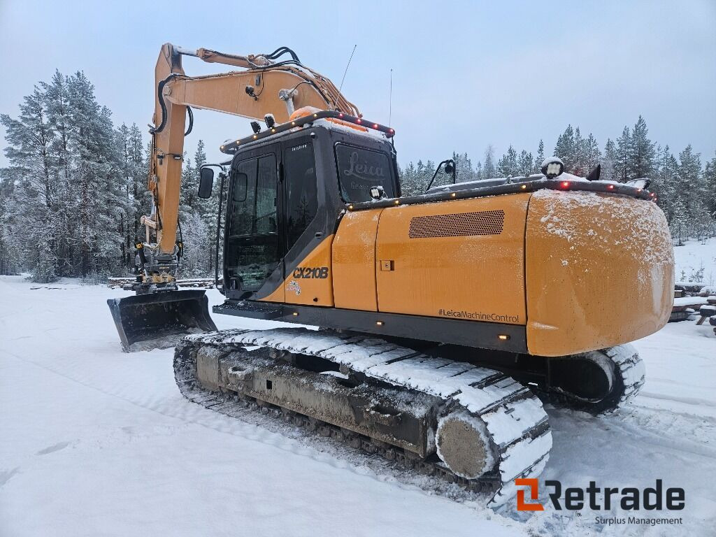 Maquinaria de construcción Grävmaskin Case CX210B: foto 8 Maquinaria de construcción Grävmaskin Case CX210B: foto 8