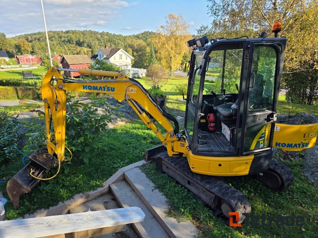 Maquinaria de construcción Komatsu PC26MR-3 – 2019-modell minigraver: foto 13