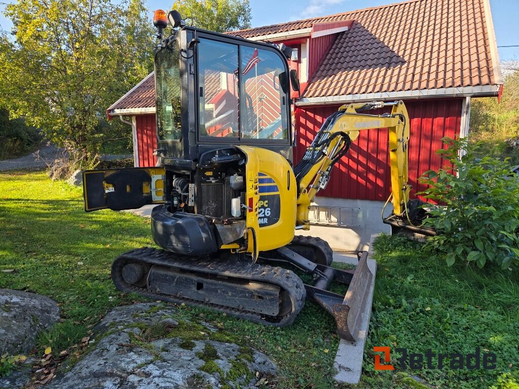 Maquinaria de construcción Komatsu PC26MR-3 – 2019-modell minigraver: foto 6