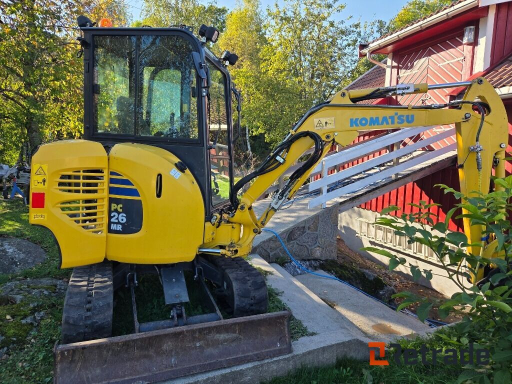 Maquinaria de construcción Komatsu PC26MR-3 – 2019-modell minigraver: foto 9