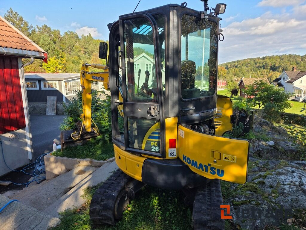Maquinaria de construcción Komatsu PC26MR-3 – 2019-modell minigraver: foto 12