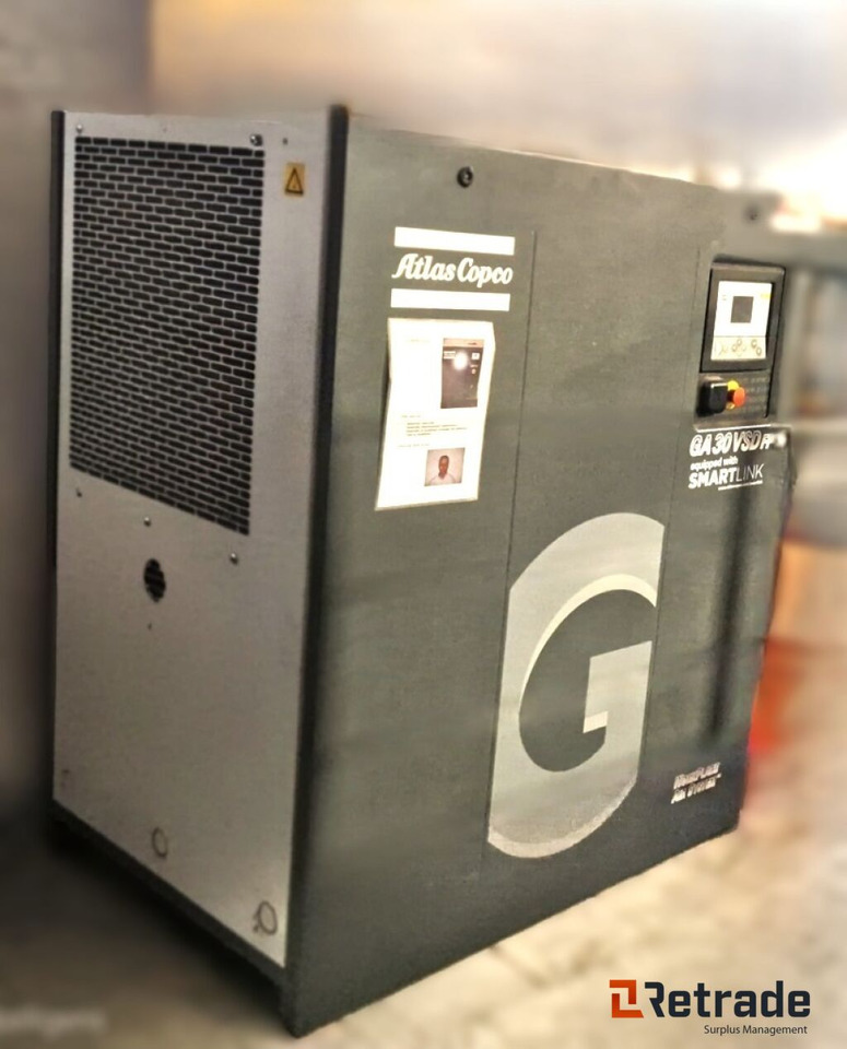 Atlas Copco GA 30 VSD FF SKRUEKOMPRESSOR - Maquinaria industrial: foto 1 Atlas Copco GA 30 VSD FF SKRUEKOMPRESSOR - Maquinaria industrial: foto 1