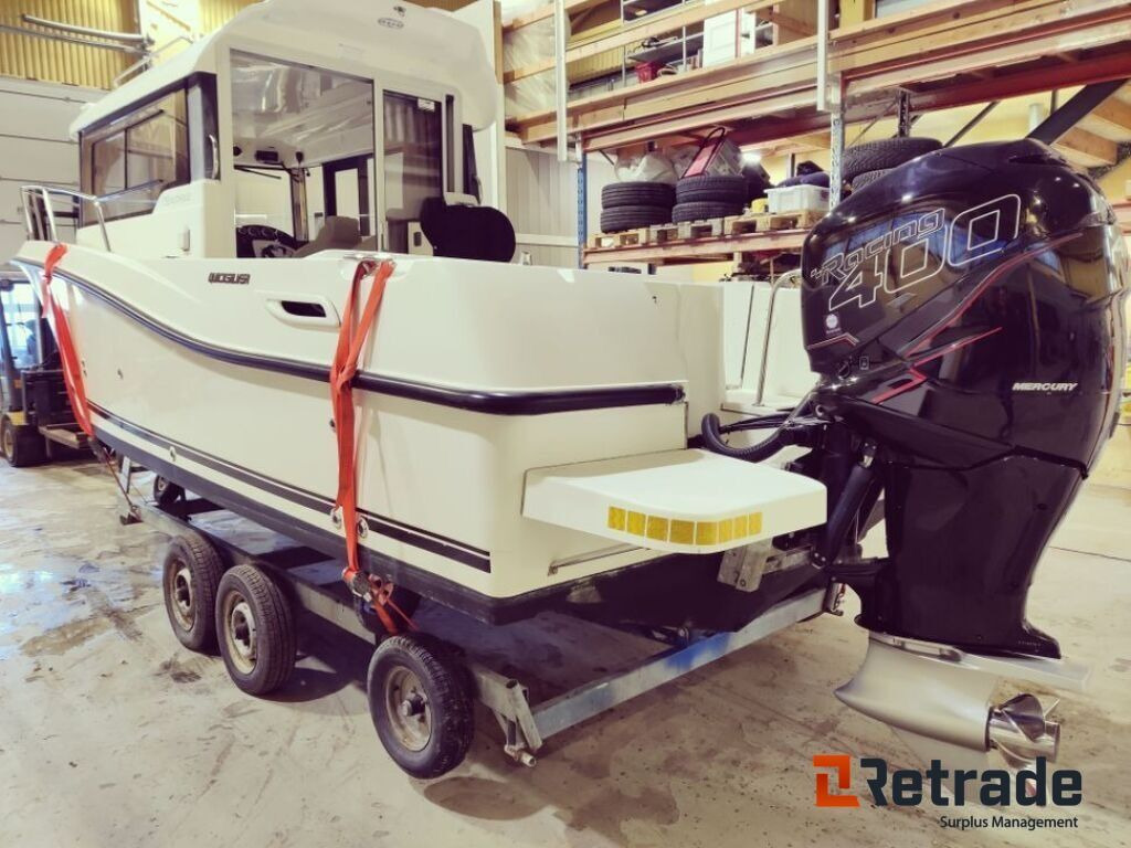 QUICKSILVER 755 PILOTHOUSE 2014 MOD MED MERCURY 400R 2018 MOD 200 timer.! - Otros maquinaria: foto 4 QUICKSILVER 755 PILOTHOUSE 2014 MOD MED MERCURY 400R 2018 MOD 200 timer.! - Otros maquinaria: foto 4