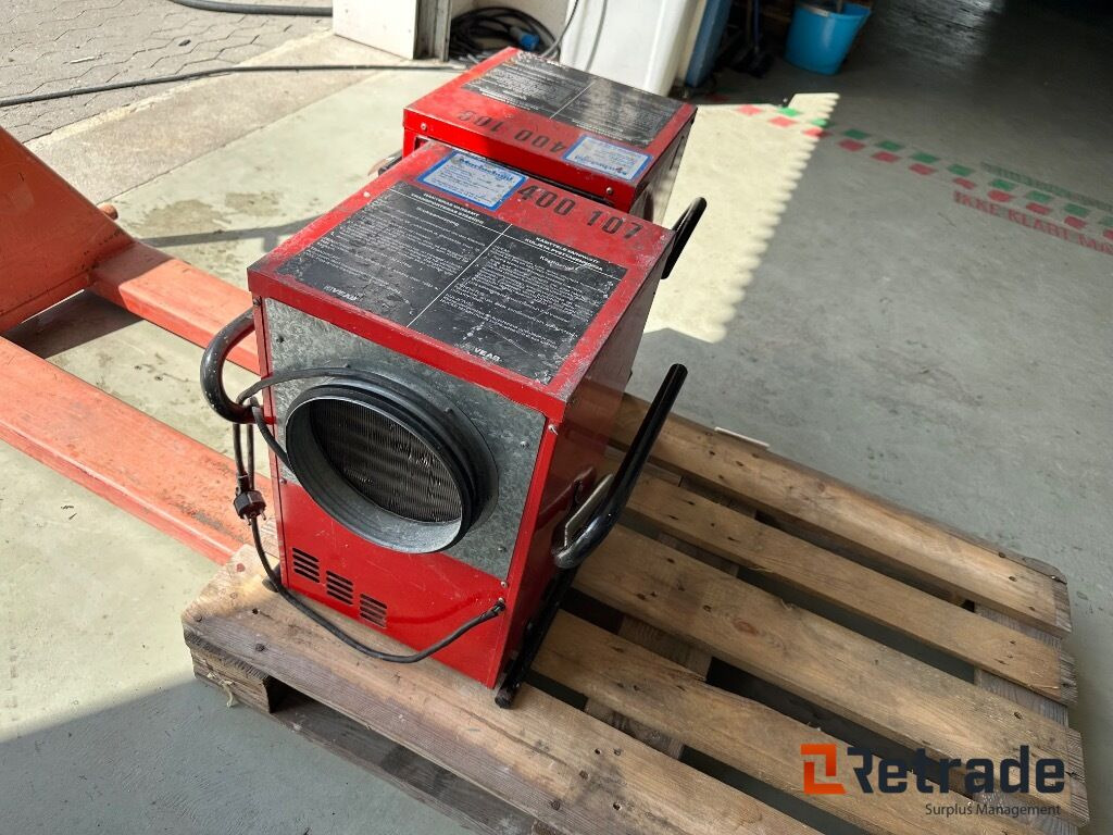 VEAB LAF40 2 stk Varme blæser - Calefactor de construcción: foto 4 VEAB LAF40 2 stk Varme blæser - Calefactor de construcción: foto 4