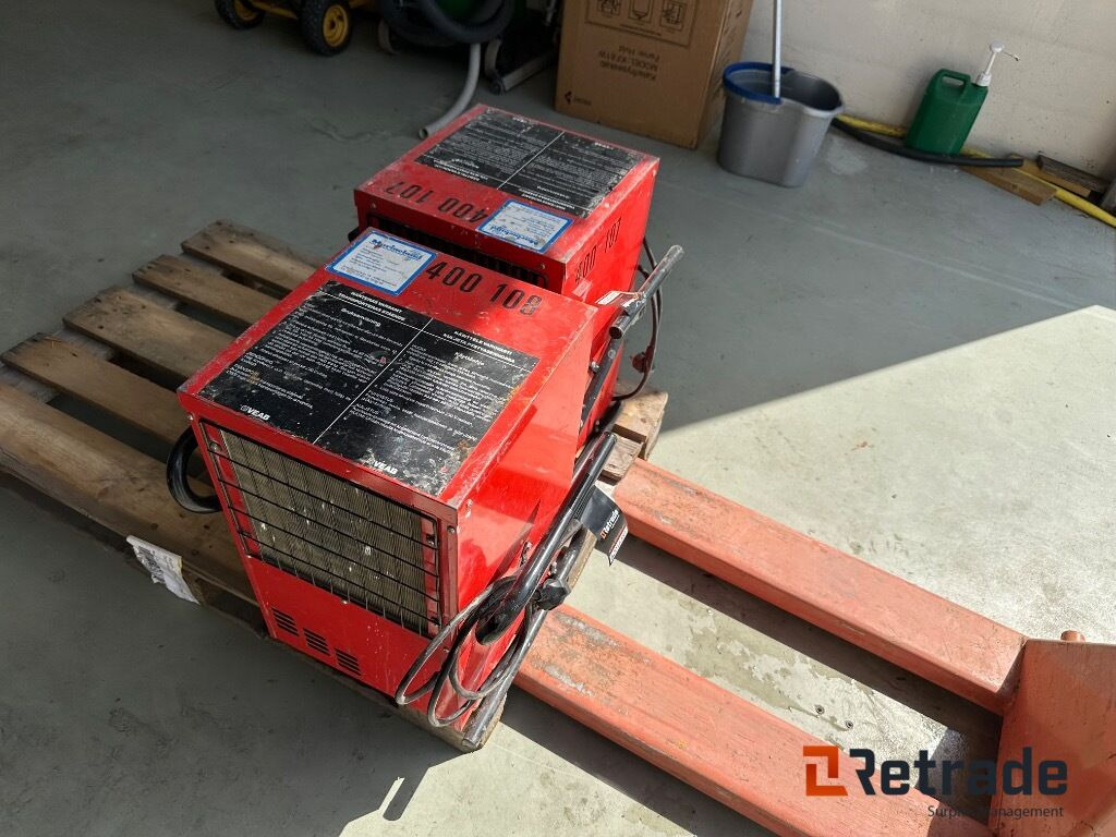 VEAB LAF40 2 stk Varme blæser - Calefactor de construcción: foto 3 VEAB LAF40 2 stk Varme blæser - Calefactor de construcción: foto 3