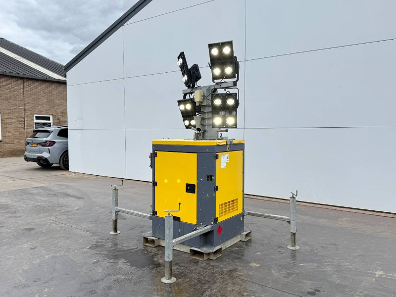 Atlas-Copco Hilight B5+ - 2.7 KVA / 1 Cilinder Hatz Engine - Torre de iluminación: foto 4 Atlas-Copco Hilight B5+ - 2.7 KVA / 1 Cilinder Hatz Engine - Torre de iluminación: foto 4