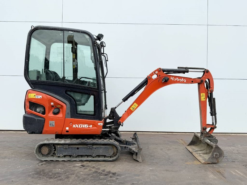 Miniexcavadora Kubota KX016-4 - Hammer Lines / Quick Coupler: foto 6