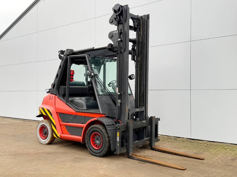 Linde H60T-03 - Duplex / Side Shift / German Machine - Carretilla elevadora de gas: foto 5 Linde H60T-03 - Duplex / Side Shift / German Machine - Carretilla elevadora de gas: foto 5