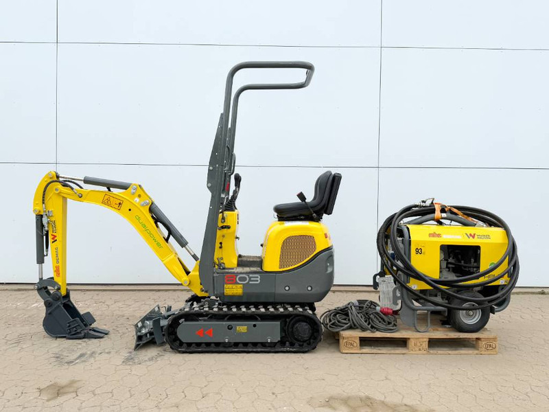 WACKER NEUSON 803 Dual Power - New / Unused / Hydr Undercarriage - Miniexcavadora: foto 1 WACKER NEUSON 803 Dual Power - New / Unused / Hydr Undercarriage - Miniexcavadora: foto 1