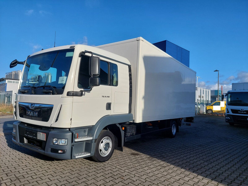 MAN TGL 8.190 L 4x2 Euro 6 Koffer AHK LBW TÜV NEU - Camión caja cerrada: foto 1 MAN TGL 8.190 L 4x2 Euro 6 Koffer AHK LBW TÜV NEU - Camión caja cerrada: foto 1